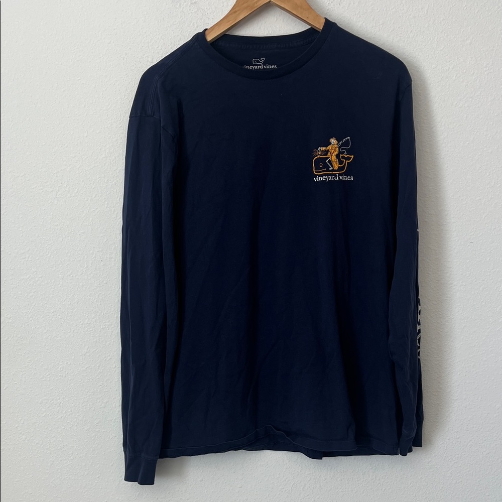 Vineyard Vines Blue Long Sleeve Tee